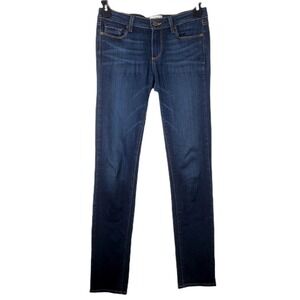 PAIGE Skyline Skinny Jeans Armstrong Wash Stretch Denim Blue Womens 28 W2144